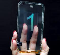 taiwanese transparent phone