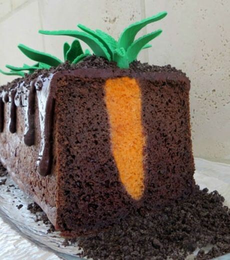 A Cake Made As Plants