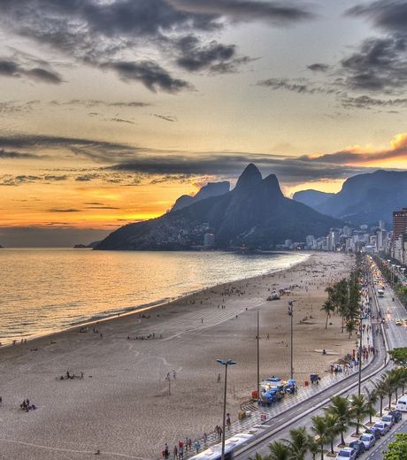 Sunset at Rio de Janeiro, Brazil