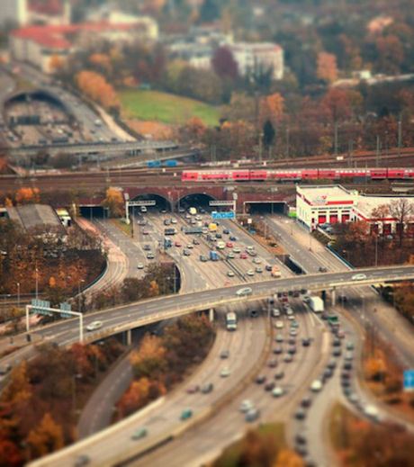 An autouroute in Berlin (Credit Ben Thomas)