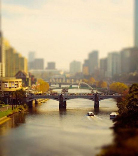 A bridge in the city of Melbourne (Credit Ben Thomas)
