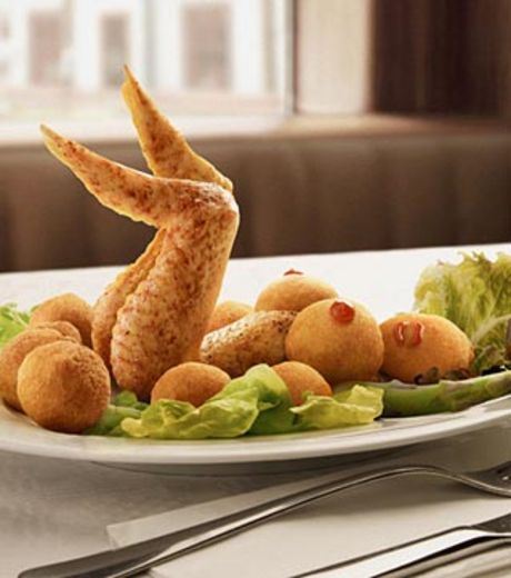 Interesting food artwork