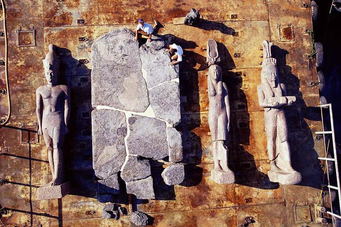 The Remains Of Lost Egyptian City Of Heracleion