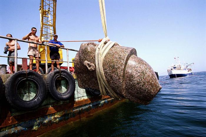 The Remains Of Lost Egyptian City Of Heracleion