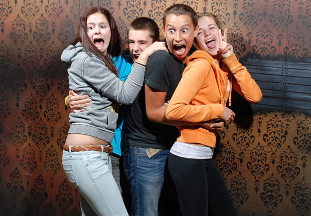 The Scenes Inside The Haunted House  Nightmares Fear Factory