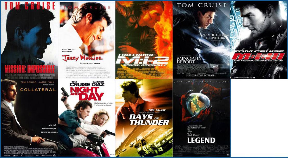 Tom Cruise loves films with his profiles on them
