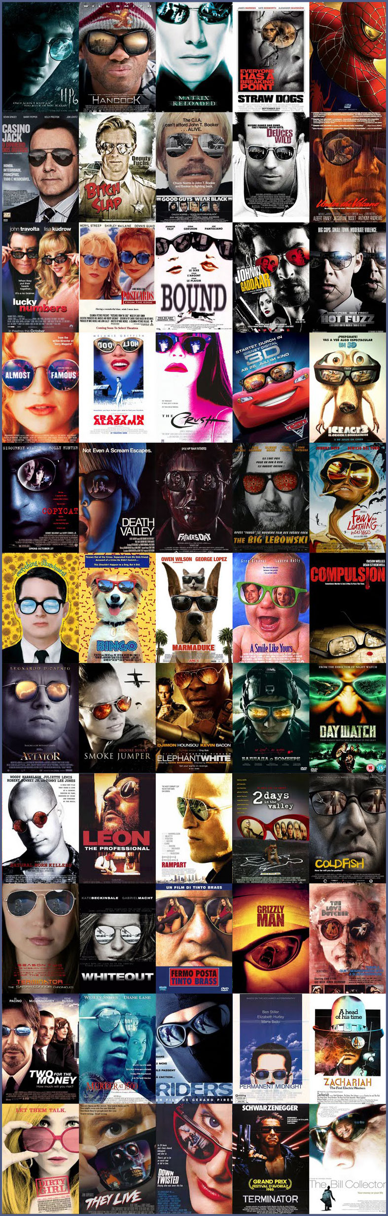 Close-ups on glasses. The great class!