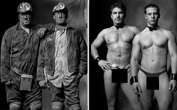 Miner and exotic dancers
