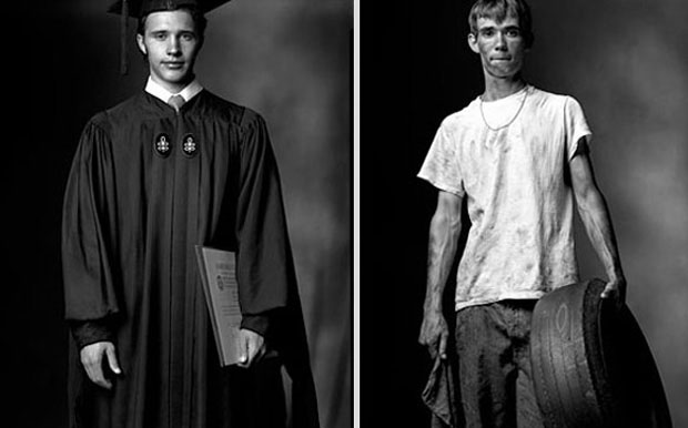 Graduate and young school dropout