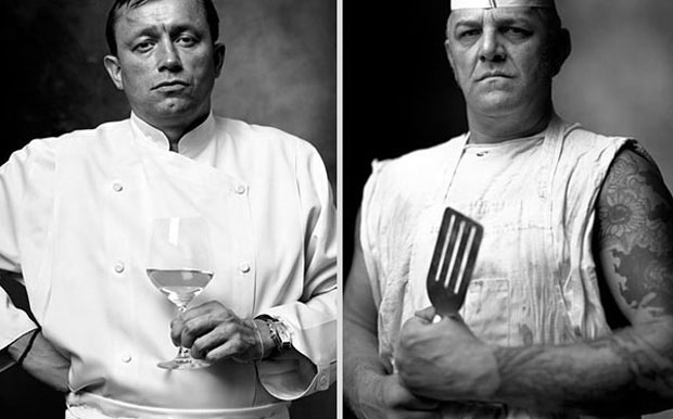 French chef and cook at any restaurant