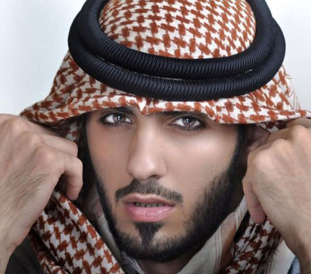 Omar Al Borkan Gala--expelled from Saudi Arabia for good looks