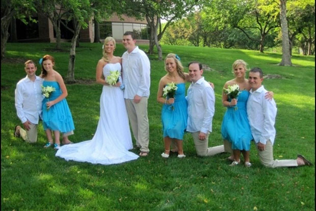 These brides don't have small legs