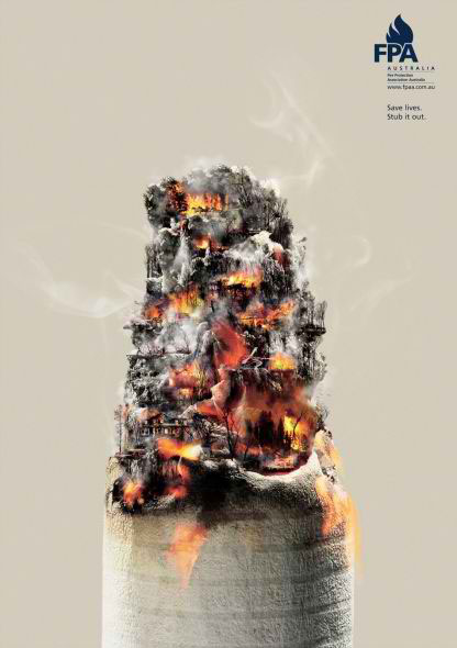 Top anti-smoking publicity posters