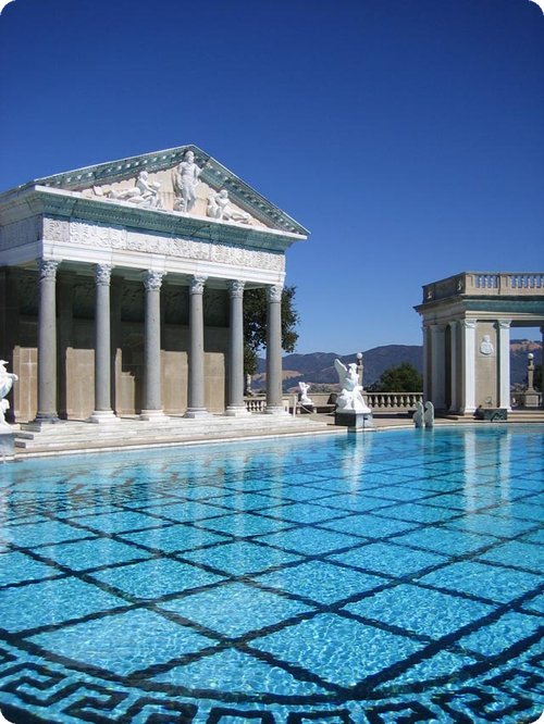 Neptune Pool, Hearst Castle. California, United States