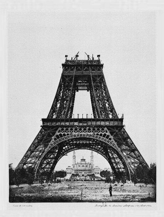 Construction Of Eiffel Tower-PARIS (1887-1889)