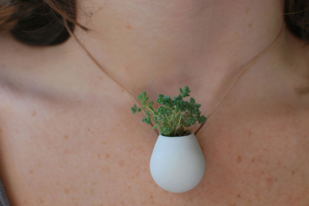 Wearable Plant by  Colleen Jordan