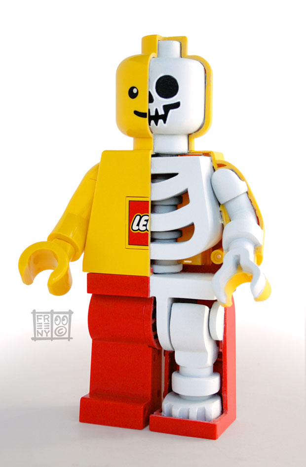 Dissected Anatomy Model Of A LEGO