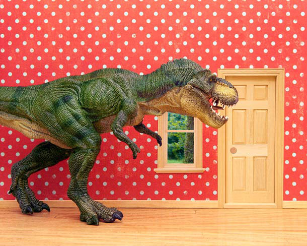 Jeff Friesen: A father uses his children toys to create unusual scenes