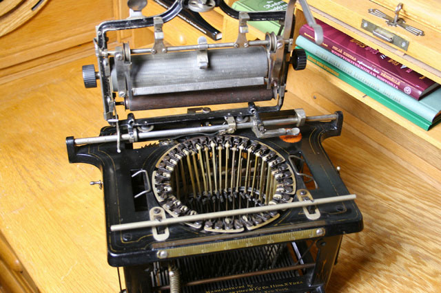 1878 Remington # 2--Historic evolution of typewriter