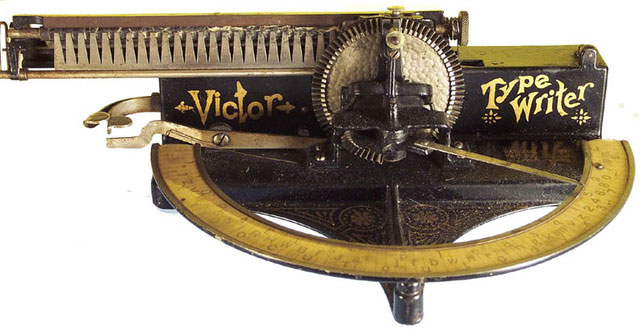 1885: The new model Crandall Typewriter