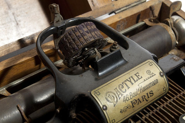 1893 Blickensderfer 5 or Orchard typewriter