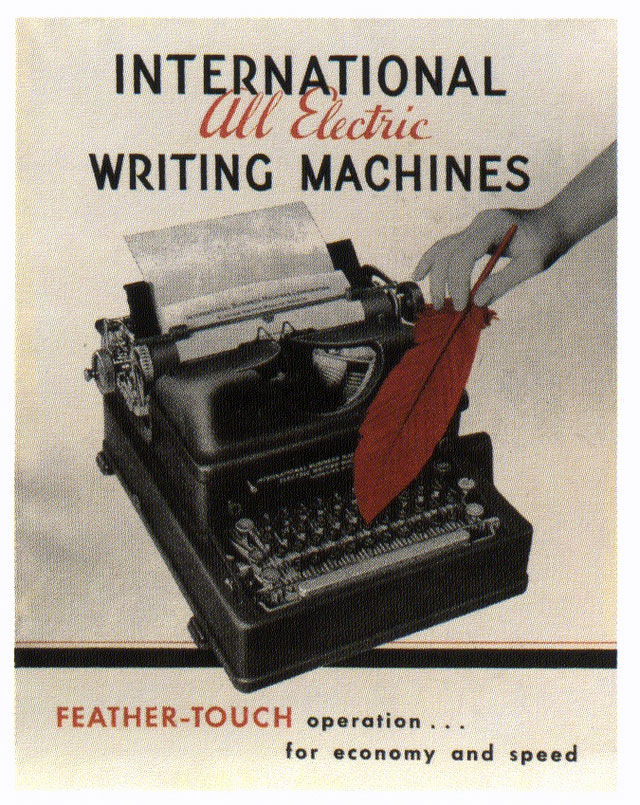 1935: IBM Typewriter