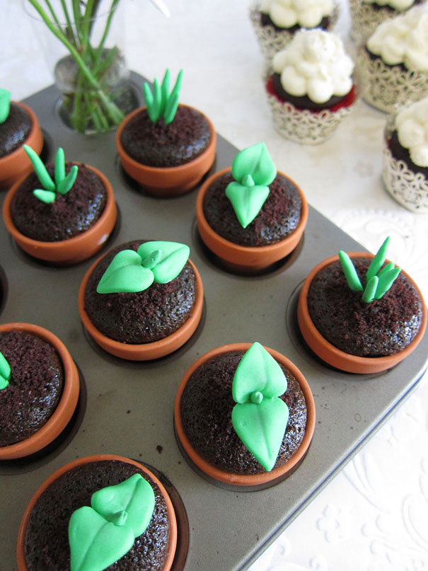Germs cupcake