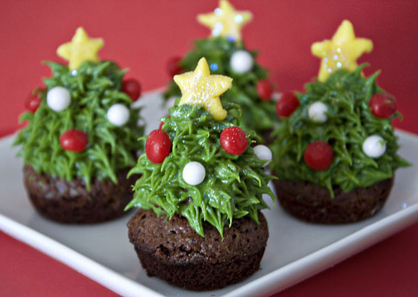 A fruit/strawberry christmas tree