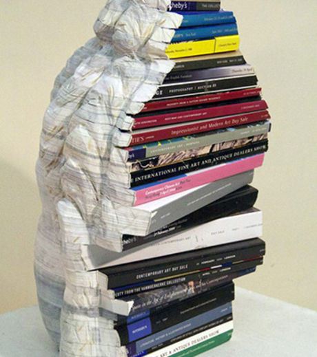 Amazing Sculptures Made From Books