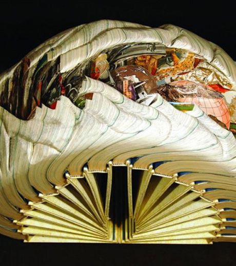 Amazing Sculptures Made From Books