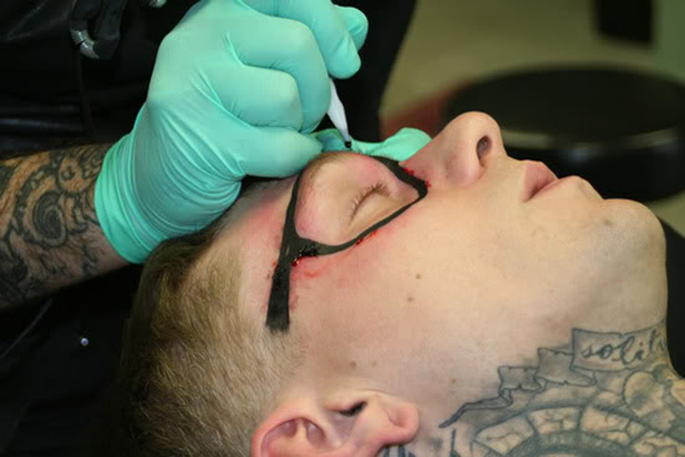 Eyeglasses Tattoo