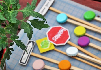 Make plant markers for your garden
