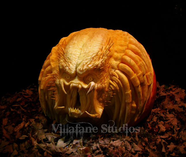 Artist Ray Villafane MakesThe Most Funny Halloween Pumpkins