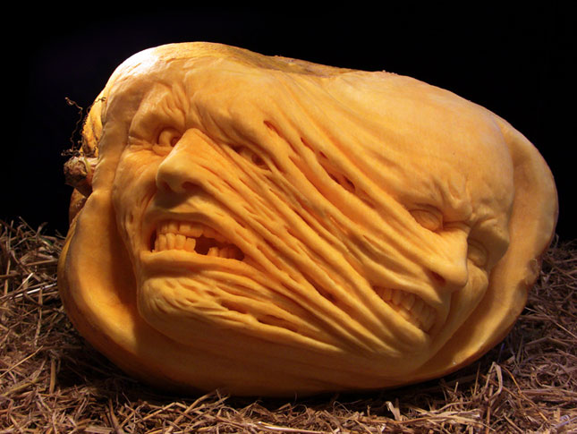 Artist Ray Villafane MakesThe Most Funny Halloween Pumpkins