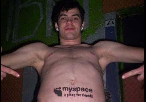 Myspace Fan Tattoo