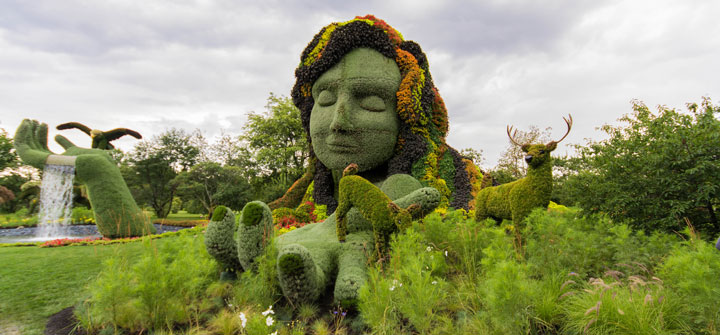Mosaïcultures Internationales de Montréal: Amazing Plant sculptures in Montreal Gardens 