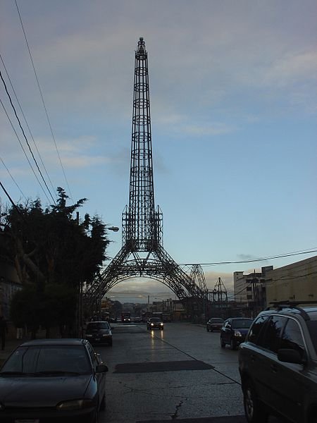 Copy Of The Eiffel Tower- Torre del Reformador  - Guatemala City, Guatemala