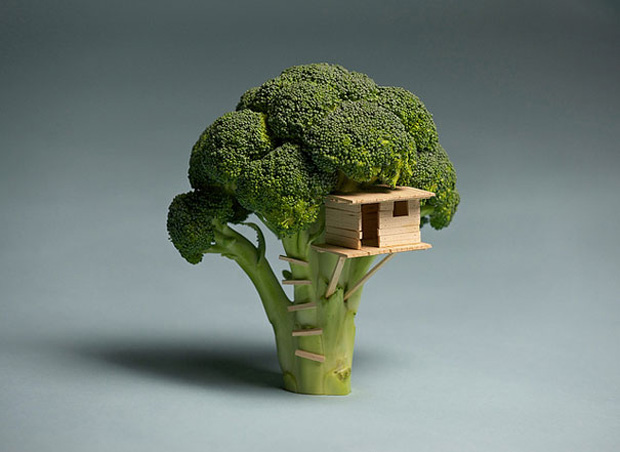 Broccoli House Food And Vegetables Turned Into Crazy Works Of Art