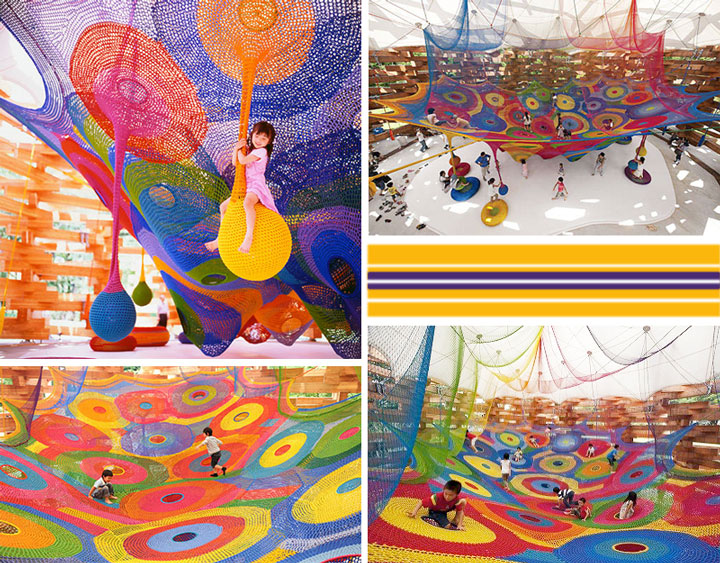 Crocheted Playgrounds by Toshiko Horiuchi MacAdam