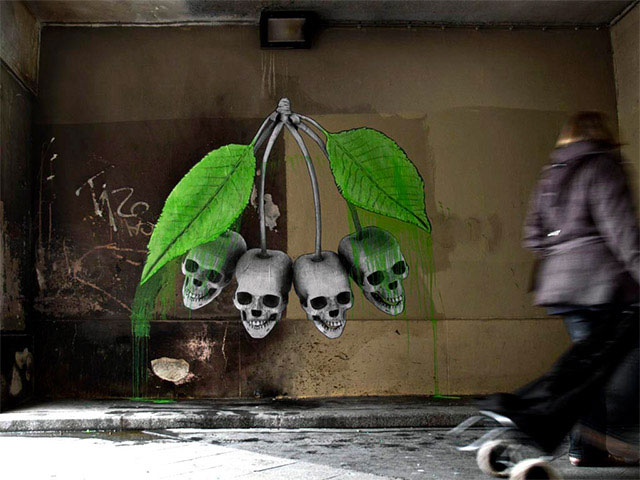 A Parisian Artist Combining Nature and Technology For His Street Artwork (Photo Gallery)