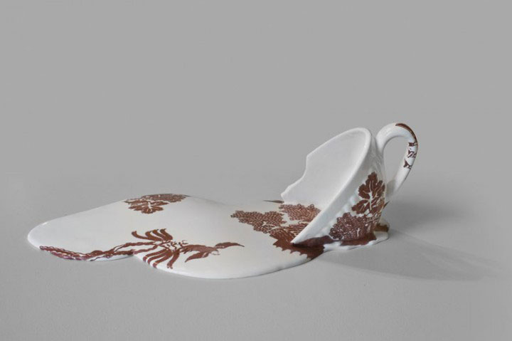 Nomad Patterns: Amazing Molten Porcelain Artwork Of Livia marin