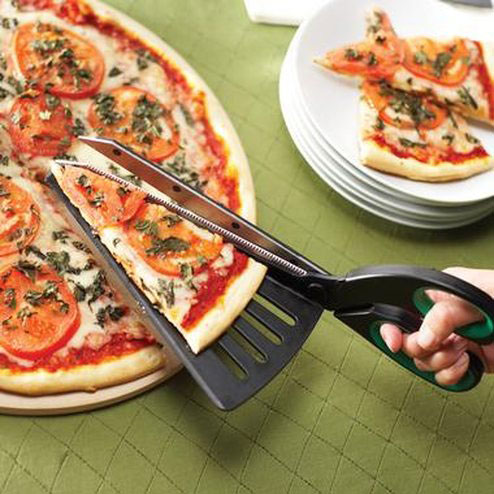 Pizza scissors 2 in 1
