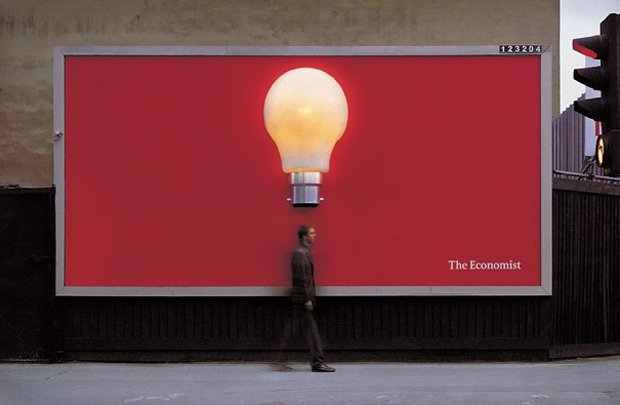 Economist: Highly Creative advertisement Examples