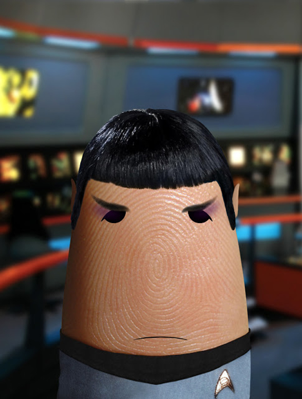 dito SPOCK- Fingers Take The Shape Of Celebrities