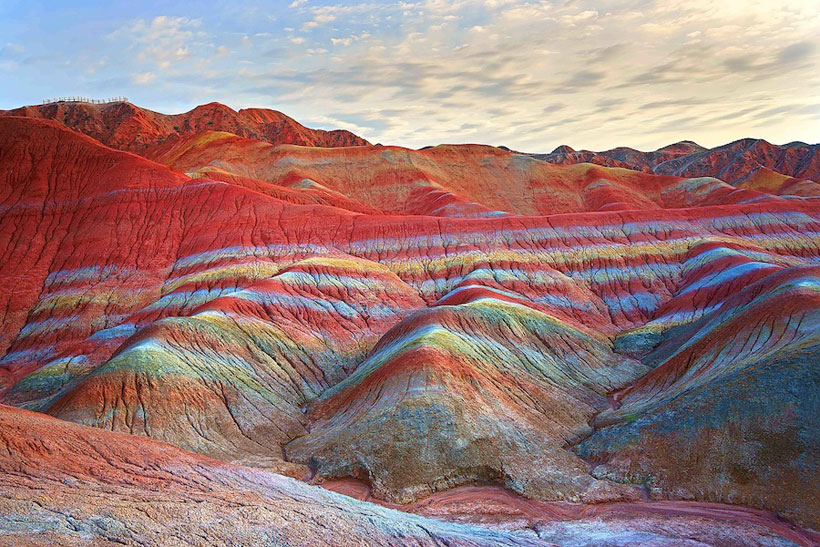 Discover The Most Spectacular Colored Mountains In The World (Photo