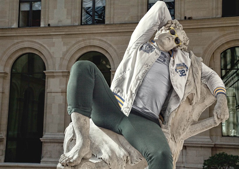 The Famous Sculptures Of The Louvre Museum In Hipster Styles (Photo Gallery)