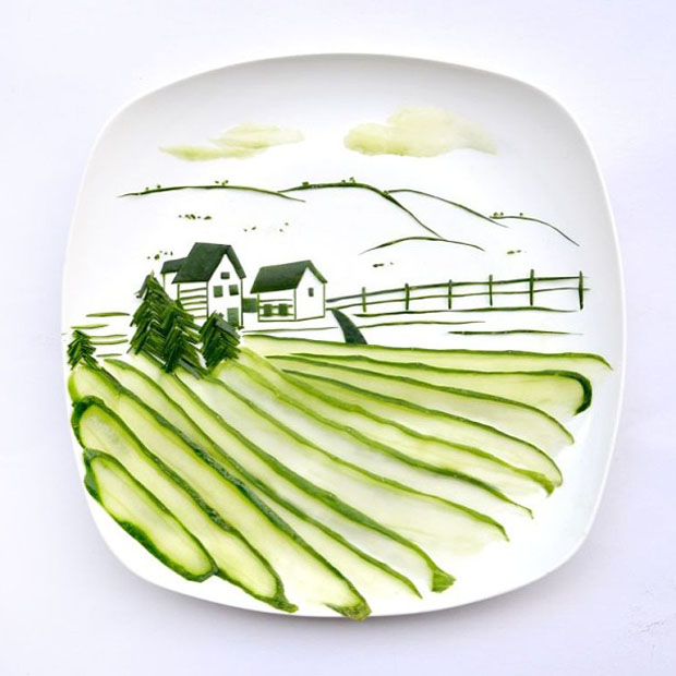 Sublime Artworks Made From Food