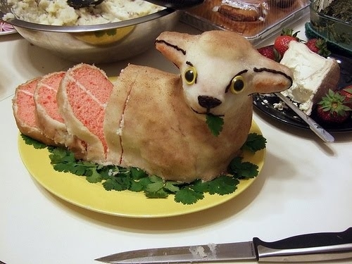 Deer designed cake