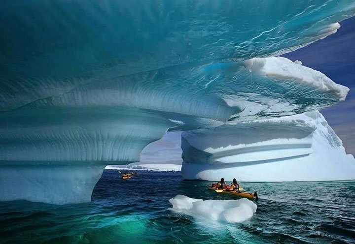 In this Kayaking Glacier Bay in the State of Alaska