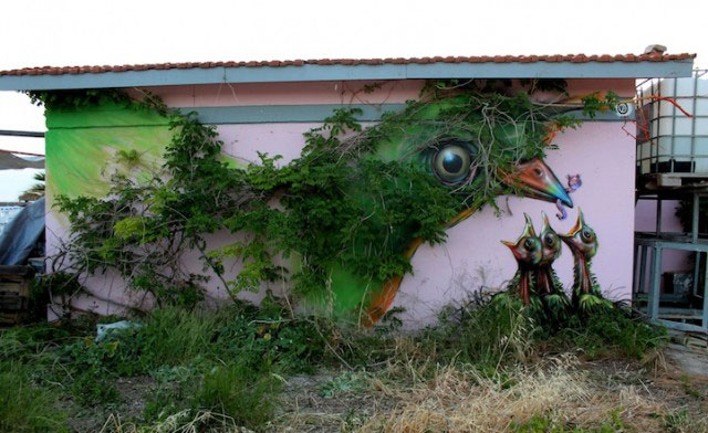 Street Artist Merge Nature With Their Works